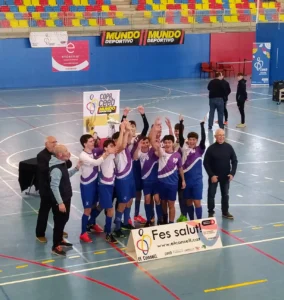 Futsal Manyanet cadet campió.